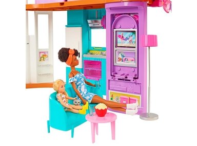CASA DE MUÑECAS MALIBÚ BARBIE CON ACCESORIOS - 4
