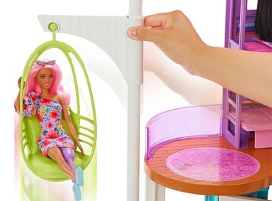 CASA DE MUÑECAS MALIBÚ BARBIE CON ACCESORIOS - 5