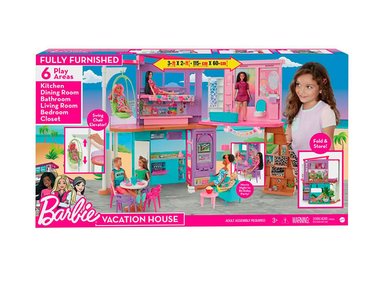 CASA DE MUÑECAS MALIBÚ BARBIE CON ACCESORIOS - 8