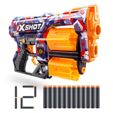 LANZADOR DE DARDOS SKINS DREAD  X-SHOT - 7