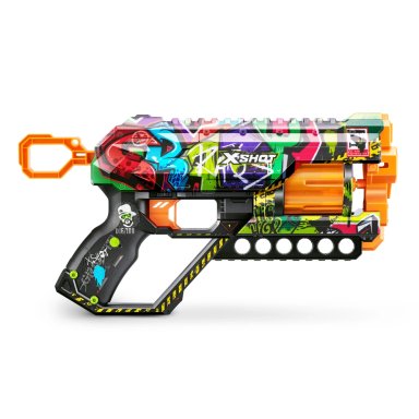 LANZADOR DE DARDOS SKINS GRIEFER  X-SHOT - 12