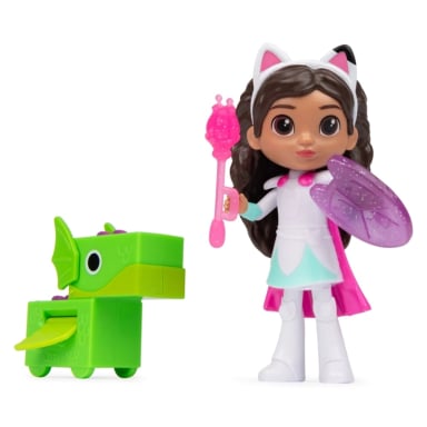 SET GABBY'S DOLLHOUSE 6067730 MUÑECA GABBYS MINI GABBY LA VALIENTE Y EL DRAGON - 1