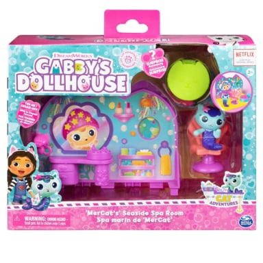 SET GABBY'S DOLLHOUSE 6067729 MUÑECA GABBYS LUJO CUARTO SPA GATIRENA - 3