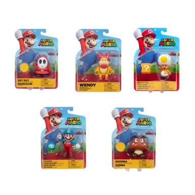 SET NINTENDO 413754 SUPER MARIO 4 FIGURES WAVE 30 - 1