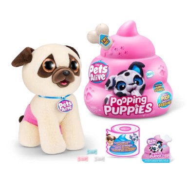 FIGURA ACCIÓN PETS ALIVE JUGUETE CACHORRO INTERACTIVO - 2