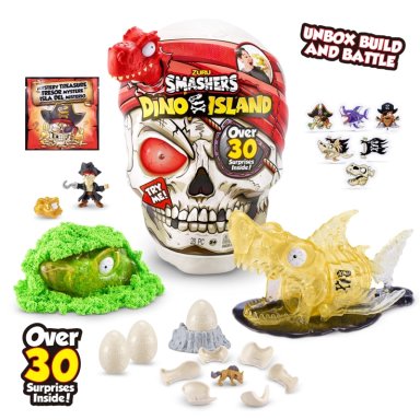 FIGURA ACCIÓN SMASHERS CALAVERA GIGANTE DINO ISLAND SORPRESA 7488 - 3