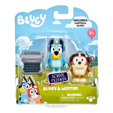 PACK X2 FIGURAS BLUEY SERIE 8  BLUEY SURTIDO - 1