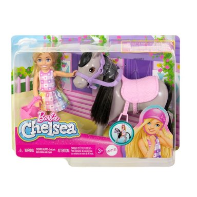JUGUETE BARBIE CHELSEA PASEO EN PONY HTK29 - 6