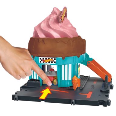 JUGUETE HOT WHEELS CITY HELADERIA - 2
