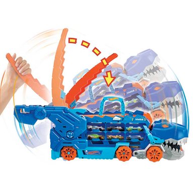 PISTA HOT WHEELS JUGUETE SUPER REMOLQUE - 4