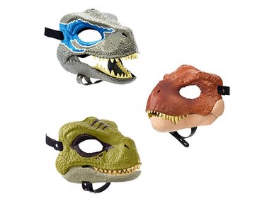JUGUETE JURASSIC WORLD MASCARA DINOSAURIO GWM54 - 2