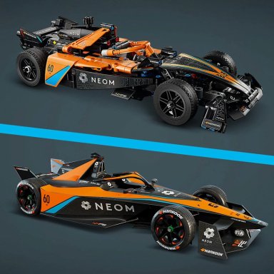 BLOQUES CONSTRUCCION LEGO 42169 NEOM MCLAREN FORMULA E RACE CAR - 4