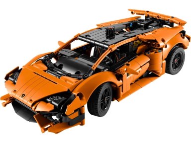 BLOQUES CONSTRUCCIÓN LEGO 42196 LAMBORGHINI HURACAN TECNICA NARANJA