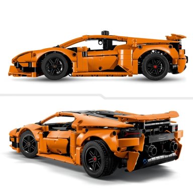 BLOQUES CONSTRUCCIÓN LEGO 42196 LAMBORGHINI HURACAN TECNICA NARANJA - 4