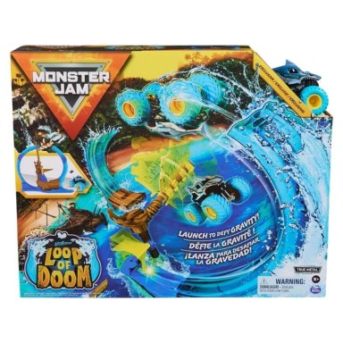 SET MONSTER JAM 6070018 JUEGO ACROBACIAS MEGALODON 1 64 - 3