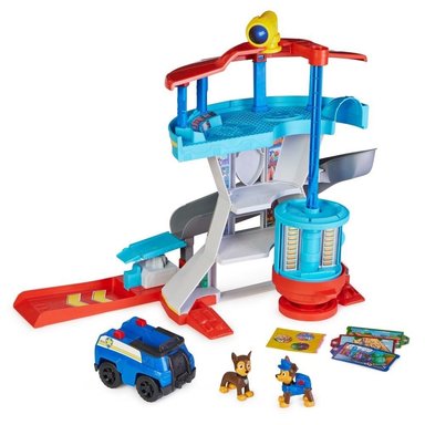 SET VEHÍCULO PAW PATROL JUEGO TORRE VIGILANCIA - 4