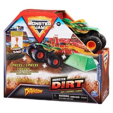 SET MONSTER JAM 6065106 JUEGO VEHICULO A ESCALA 1 64 - 4