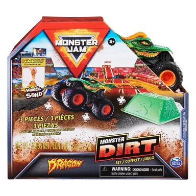 SET MONSTER JAM 6065106 JUEGO VEHICULO A ESCALA 1 64 - 5