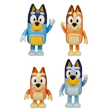 FIGURAS BLUEY PACK X4 ASST - 2