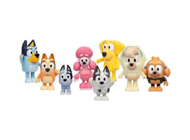 FIGURAS BLUEY AMIGOS VECINDARIO PACKX8 - 2