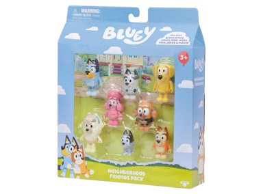 FIGURAS BLUEY AMIGOS VECINDARIO PACKX8 - 4