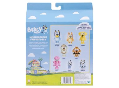 FIGURAS BLUEY AMIGOS VECINDARIO PACKX8 - 6