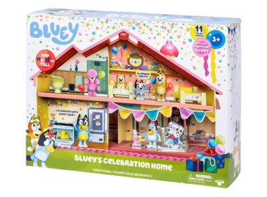 SET JUEGO BLUEY CASA FIESTA - 7