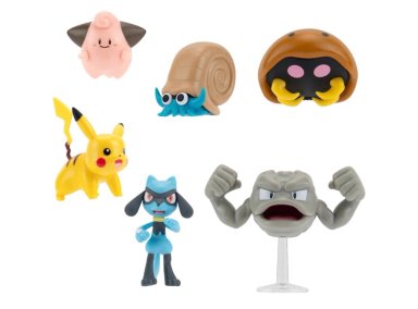 SET POKEMÓN 6 FIGURAS BATALLA