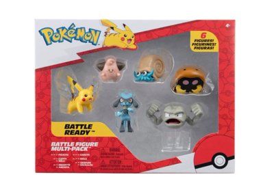 SET POKEMÓN 6 FIGURAS BATALLA - 2