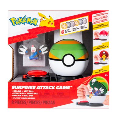 PACK ATAQUE SORPRESA  POKÉMON SURTIDO - 6