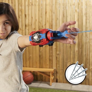 FIGURA ACCIÓN SPIDER-MAN SPIDERMAN F8734 REAL WEBS ULTIMATE WEB BLASTER - 6