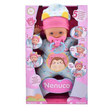 MUÑECA STRAWBERRY 700012835 NENUCO 5 FUNCIONES INTERACTIVAS - 10
