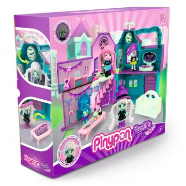 SET PINYPON MANSION TENEBROSA + MUÑECA - 5