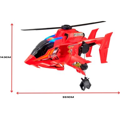 TAMSTERZ HELICOPTERO BOMBERO + LUCES Y SONIDOS - 5