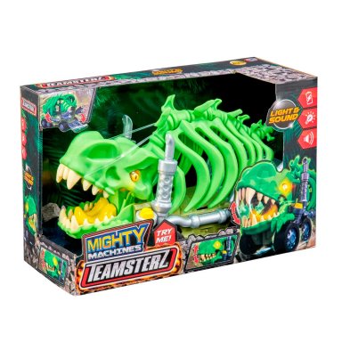 TAMSTERZ REMOLQUE T-REX ESQUELETO + LUCES Y SONIDO - 12