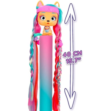 MUÑECA STRAWBERRY 715264 VIP PETS S7 ESCUELA DE PEINADOS - 9