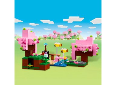 BLOQUES CONSTRUCCIÓN LEGO 21260 MINECRAFT EL JARDIN DE CEREZOS EN FLOR - 1