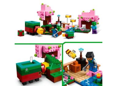 BLOQUES CONSTRUCCIÓN LEGO 21260 MINECRAFT EL JARDIN DE CEREZOS EN FLOR - 2