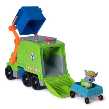 VHEÍCULO DE JUGUETE PAW PATROL CAMION RECICLAJE ROCKY - 1