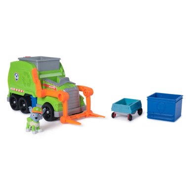 VHEÍCULO DE JUGUETE PAW PATROL CAMION RECICLAJE ROCKY - 2
