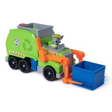 VHEÍCULO DE JUGUETE PAW PATROL CAMION RECICLAJE ROCKY - 5