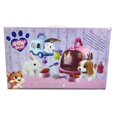 PELUCHE PAWDORABLES PERRO CON JAULA AZUL - 5