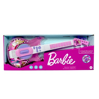 SETJ UGUETE PRE-ESCOLAR BARBIE MUSICAL GUITARRA C/ LENTES MIC - 2