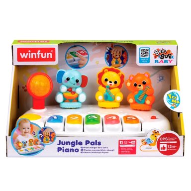 JUEGO DIDÁCTICO WINFUN JUNGLE PALS PIANO - 5