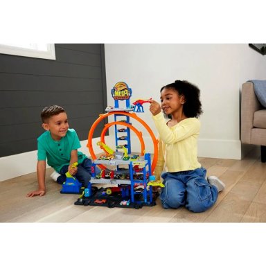PISTA DE JUGUETE HOT WHEELS CITY MEGA GARAGE - 2
