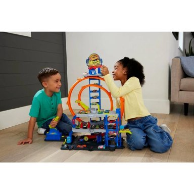 PISTA DE JUGUETE HOT WHEELS CITY MEGA GARAGE - 3