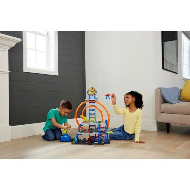 PISTA DE JUGUETE HOT WHEELS CITY MEGA GARAGE - 4