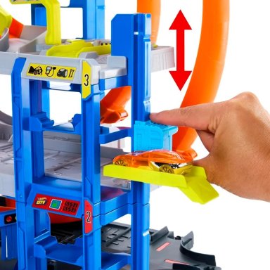 PISTA DE JUGUETE HOT WHEELS CITY MEGA GARAGE - 6