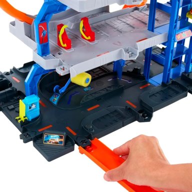PISTA DE JUGUETE HOT WHEELS CITY MEGA GARAGE - 7