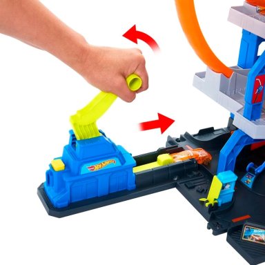 PISTA DE JUGUETE HOT WHEELS CITY MEGA GARAGE - 10